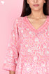 Cotton Kurta And Pant Set With Dupatta In Block Print